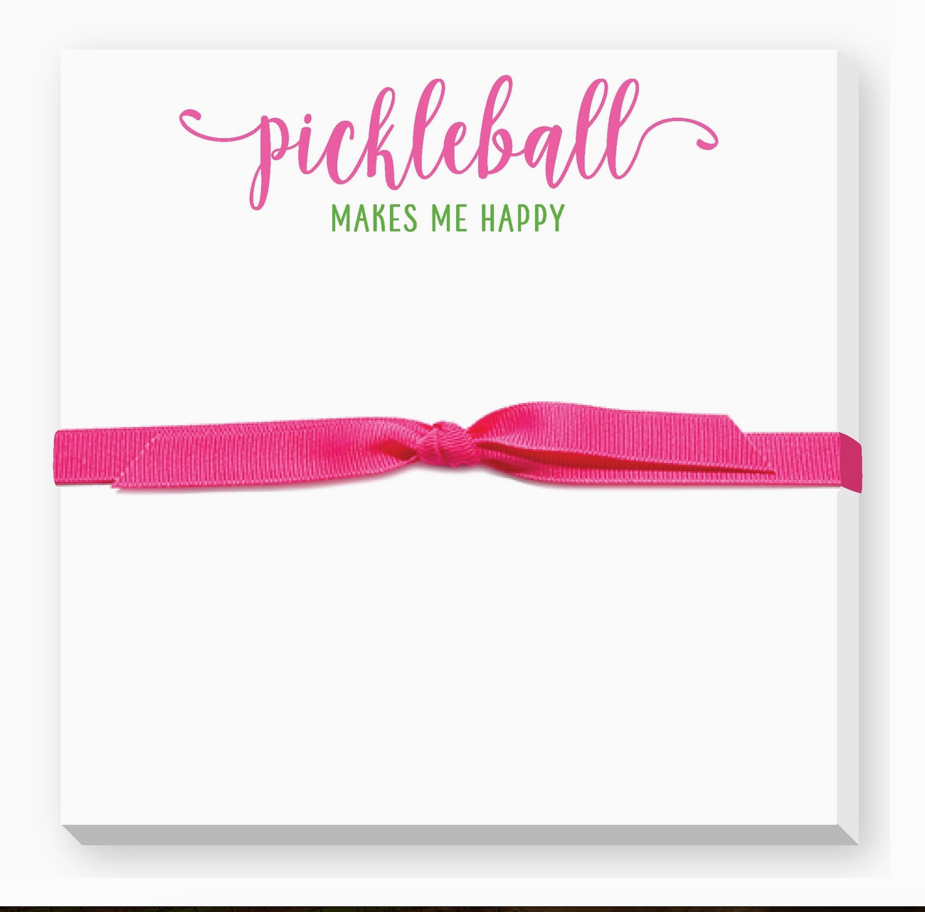 Pickleball Makes Me Happy Doodle Notepad