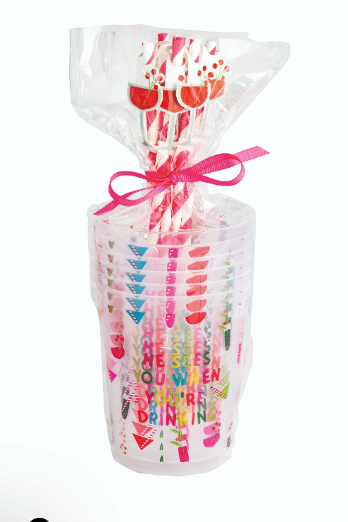 Christmas Party Cup Sets 6pc.