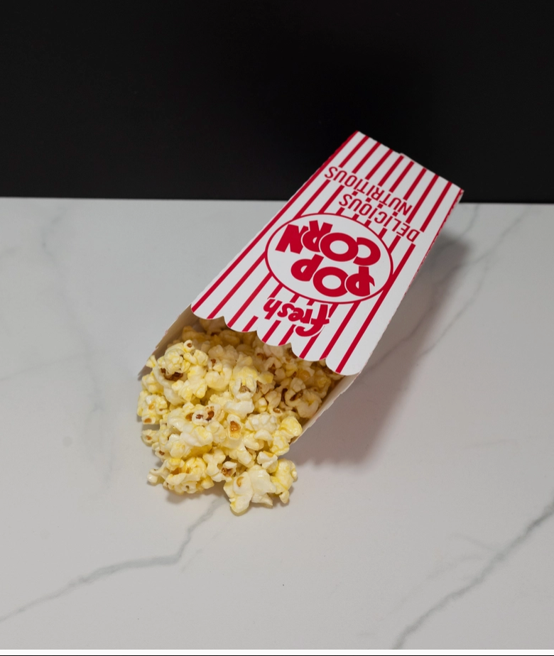 Spilled Box of Popcorn