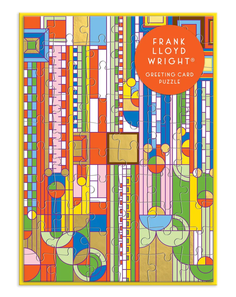 Frank Lloyd Wright Card Puzzle