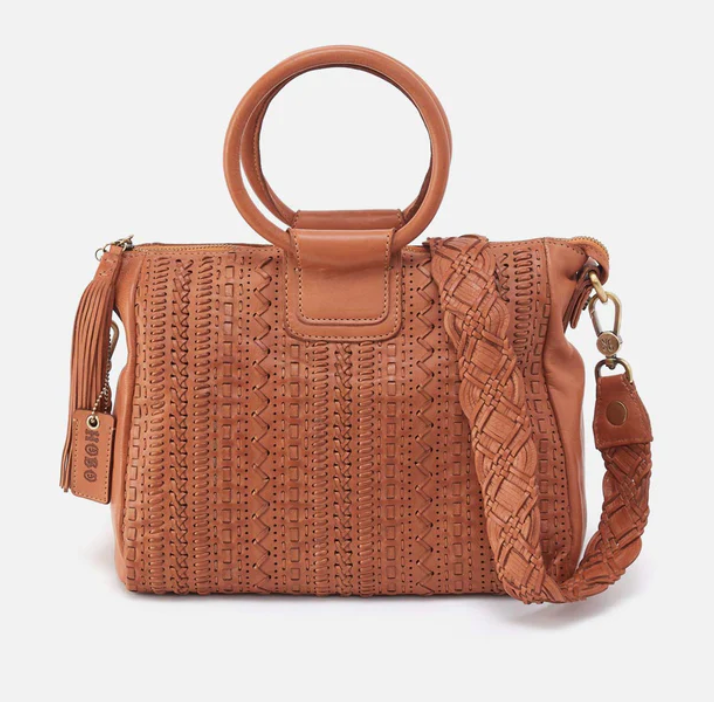 Sheila Medium Satchel ( Harvest Wheat )