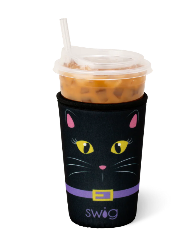 BOO CREW CAT Medium Iced Cup Coolie