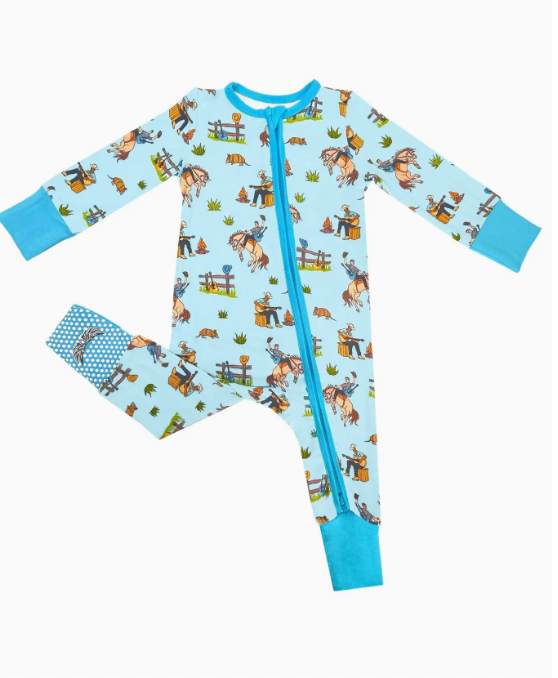 Desert Dream Cowboys Convertible Footie