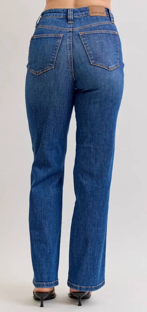 JB Tummy Control HW Straight Jeans