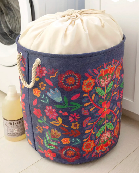 Boho Printed Laundry Hamper