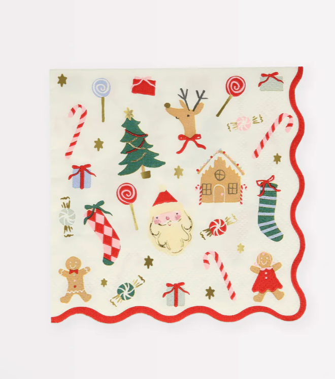 Jolly Christmas Plates / Napkins