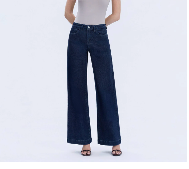 Linden Wide Leg High Rise Trouser Jean