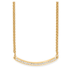 JM0154 MERIDIAN GEO BAR NECKLACE