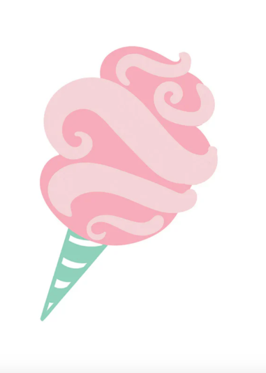 Happy Everything Cotton Candy Big Attachment