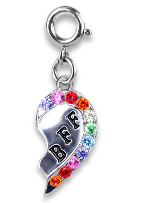 Silver BFF Broken Charm