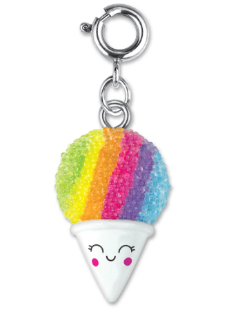 Rainbow Snow Cone Charm