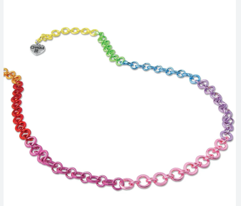 CHARM IT! Rainbow Chain Necklace