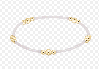 HOPE PURPOSE GOLD SILK WHITE BHOPPURPGSILKW