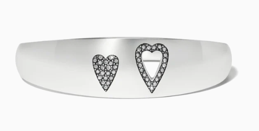LOVE MESSAGES SIMPLE HINGED BANGLE JF0424