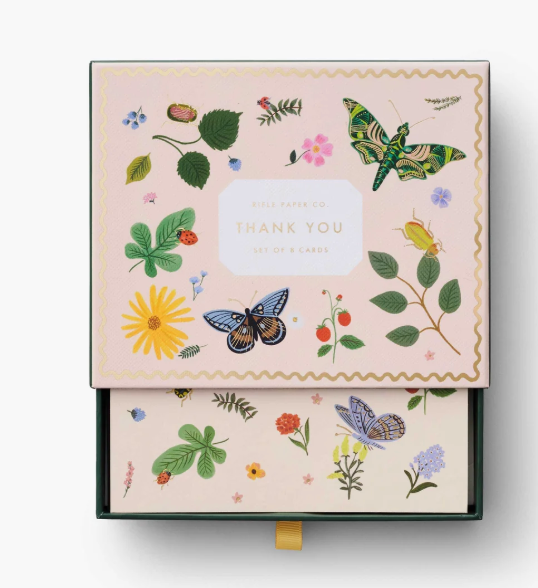 Keepsake Card Box Thank You Card Set of 8