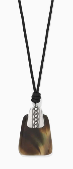 PRETTY TOUGH GEO HORN LARGE NECKLACE