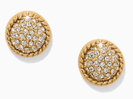 JA0258 ILLUMINA CELESTE DOME POST EARRINGS