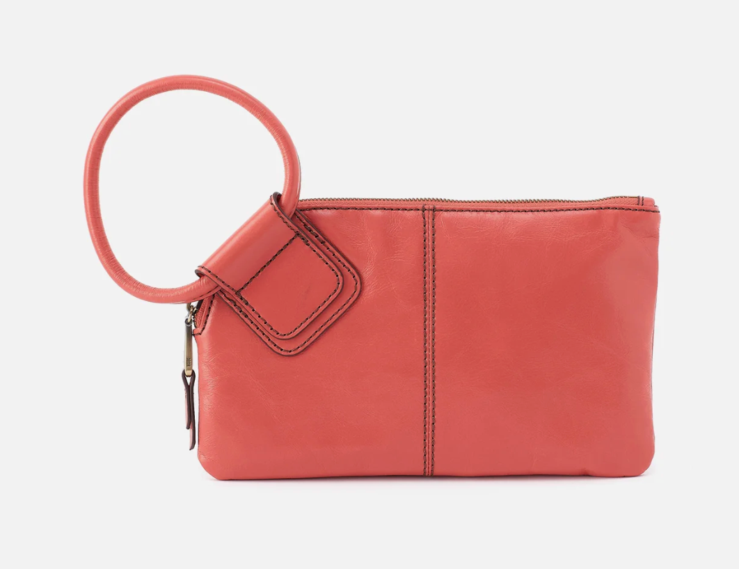 Sable Pink Mirage Hobo Wristlet