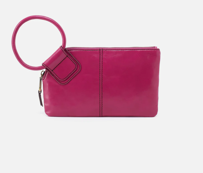 Sable Cactus Flower Wristlet