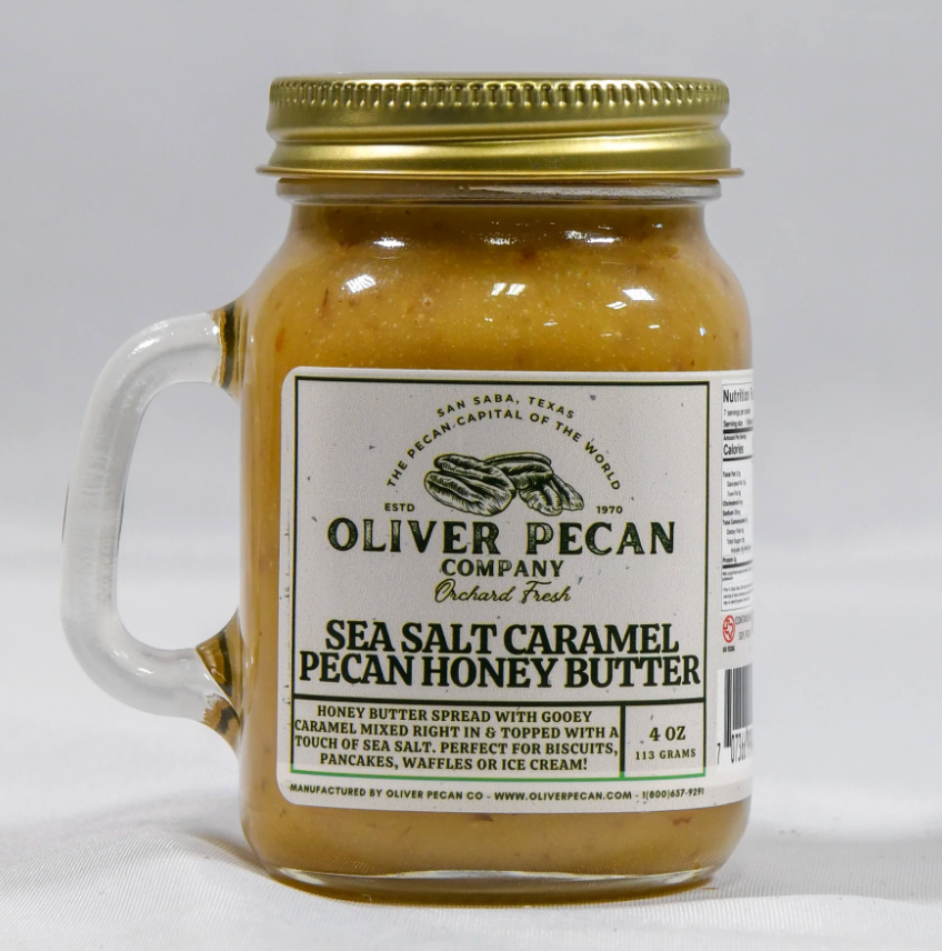 Sea Salt Caramel Pecan Honey Butter