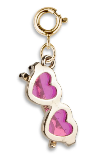 Gold Heart Sunglasses Charm It