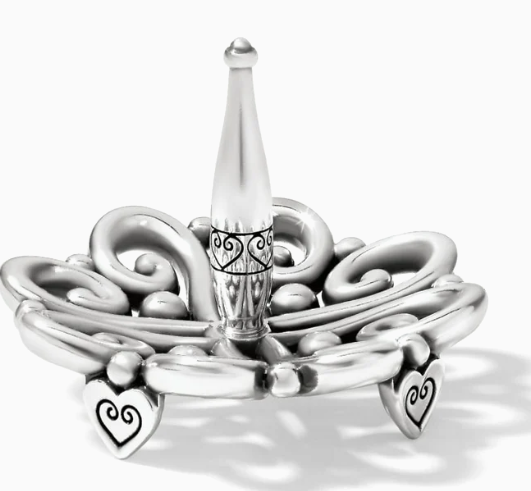 G82290 Silver Alcazar Ring Holder
