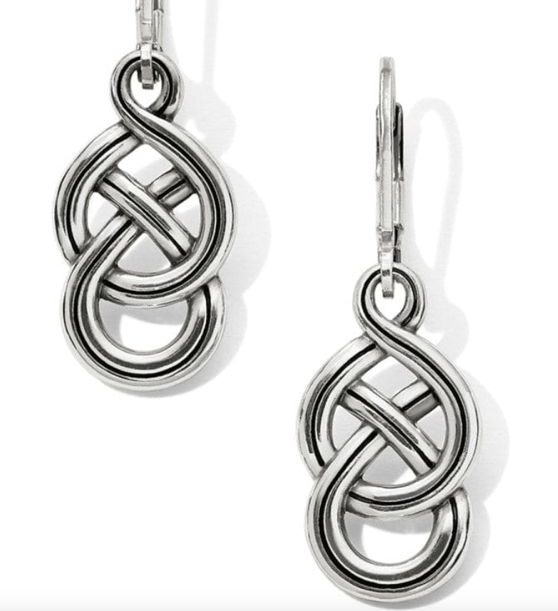JA6230 Interlok Braid Petite Leverback Earrings