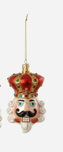 C-26 Nutcracker Head Ornament ( Assorted )