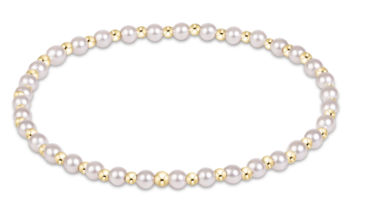 BGRAPE3 Grateful Pearl 3mm Bracelet