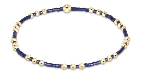 BHOPJOYNAV Hope Joy Bracelet- Navy