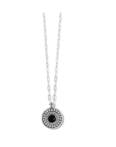 Pebble Dot Onyx Reversible Necklace*