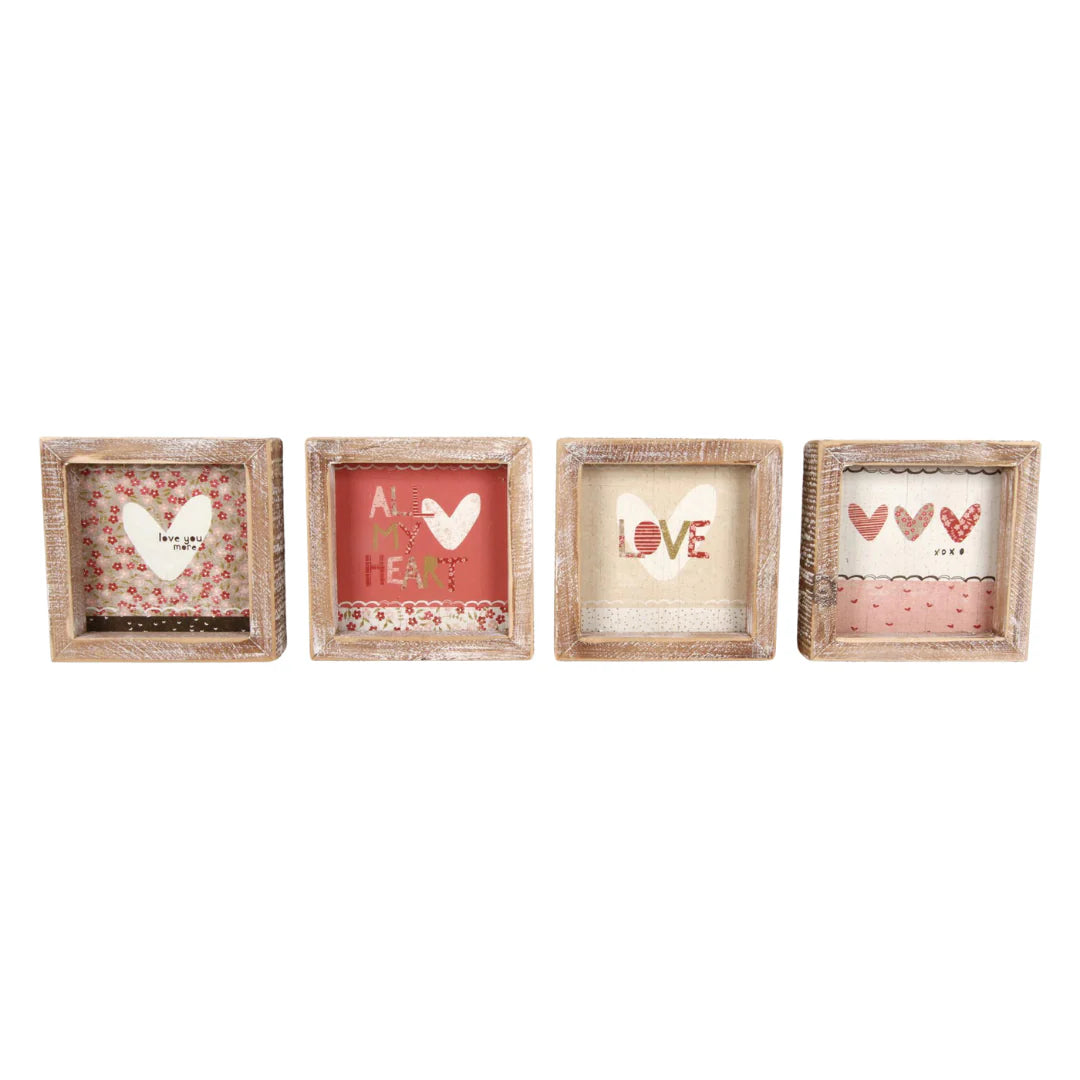 Wood Paper Framed Block