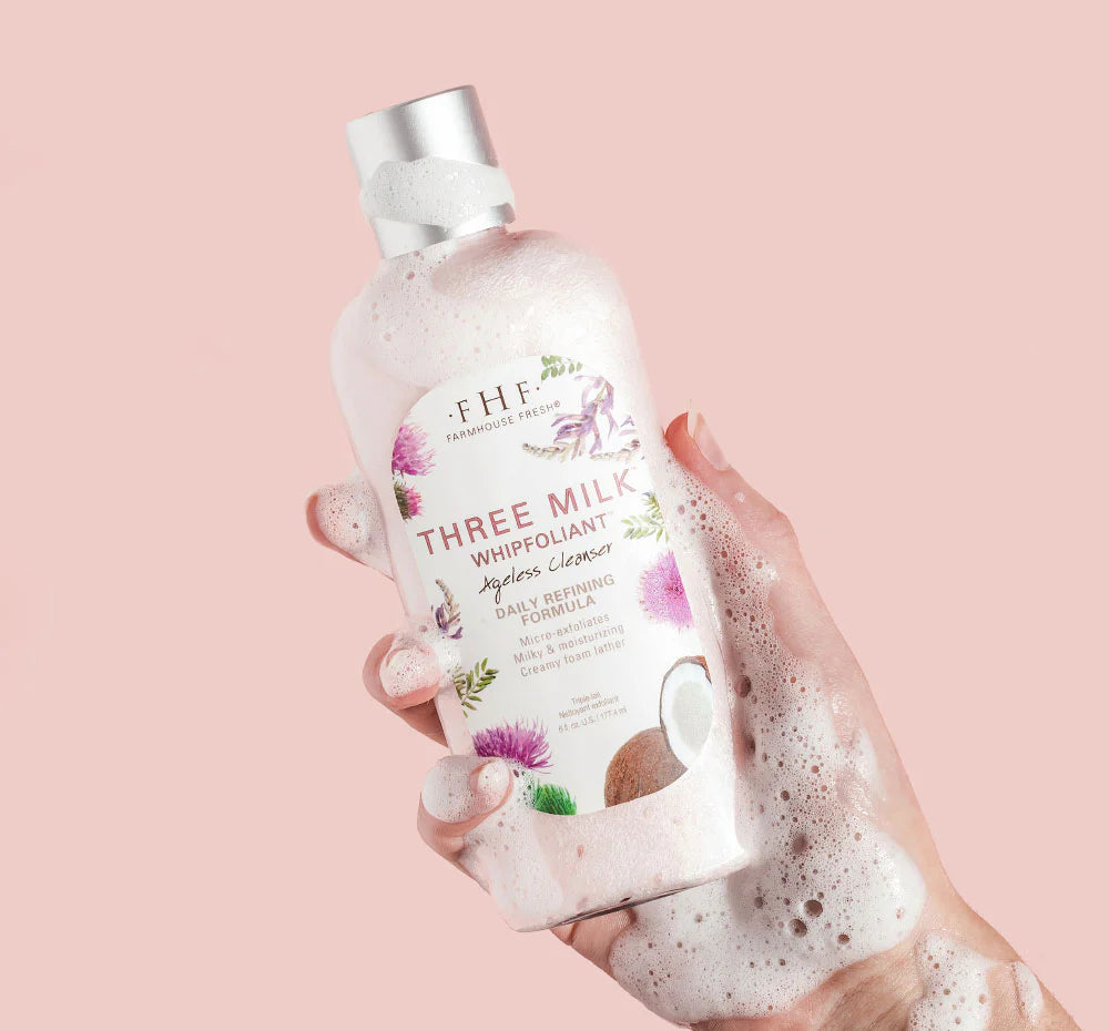 Three Milk™ Whipfoliant Ageless Cleanser 6 oz.