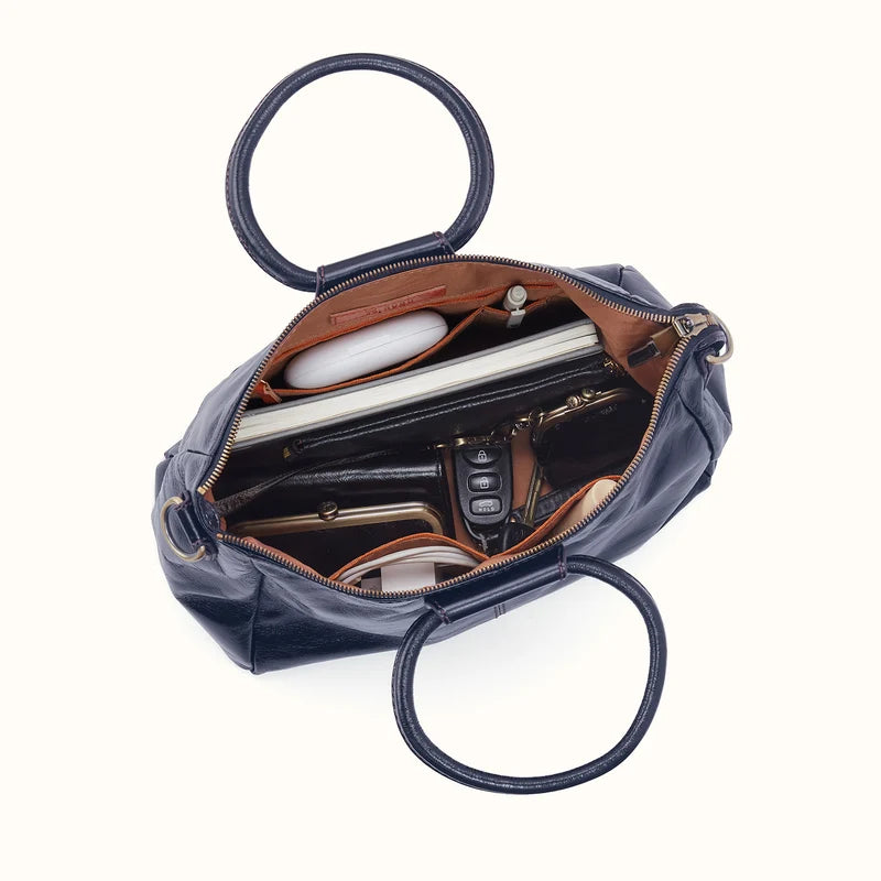 Sheila Medium Satchel ( Ink Navy )