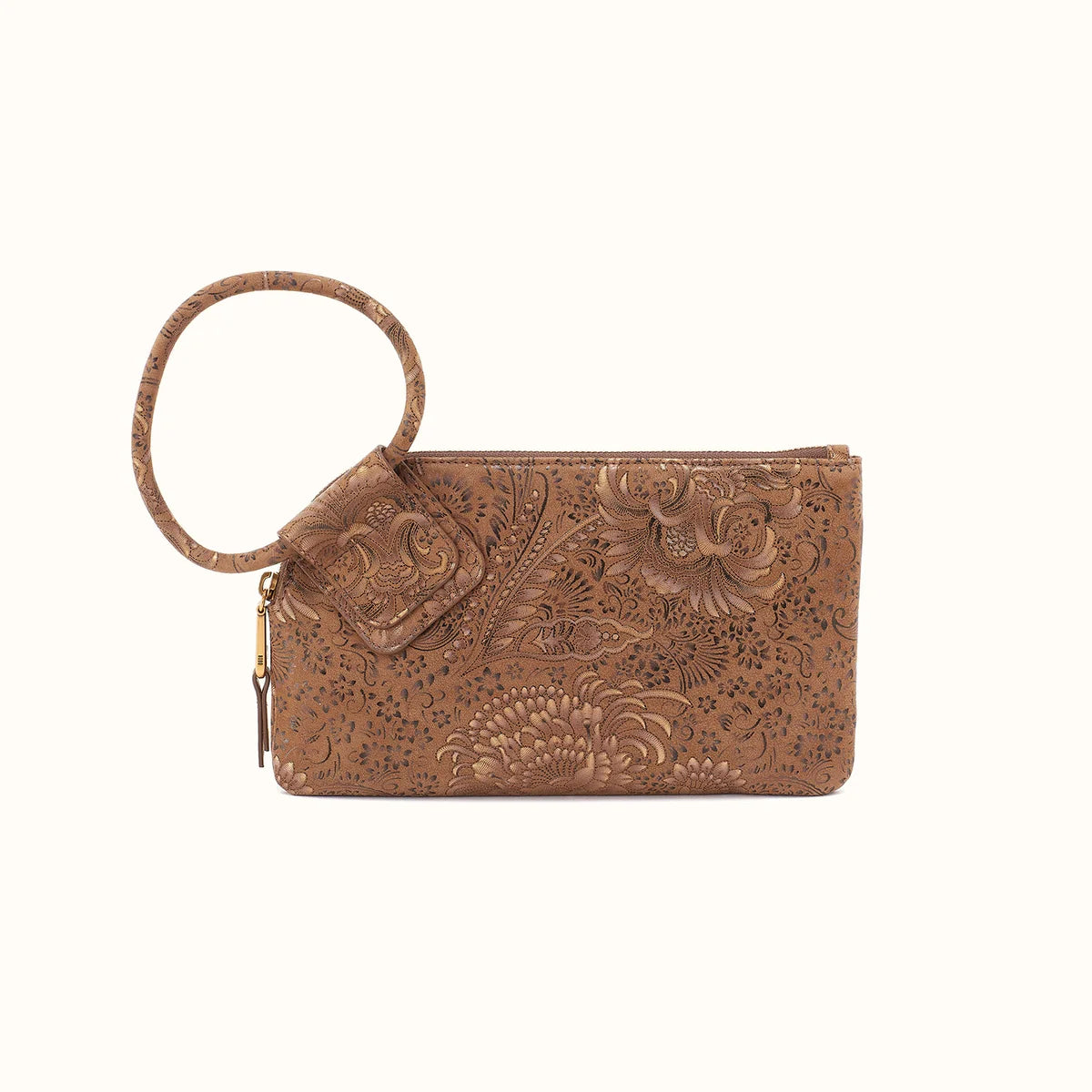 Sable Wristlet Printed Leather ( Mink Folklore )