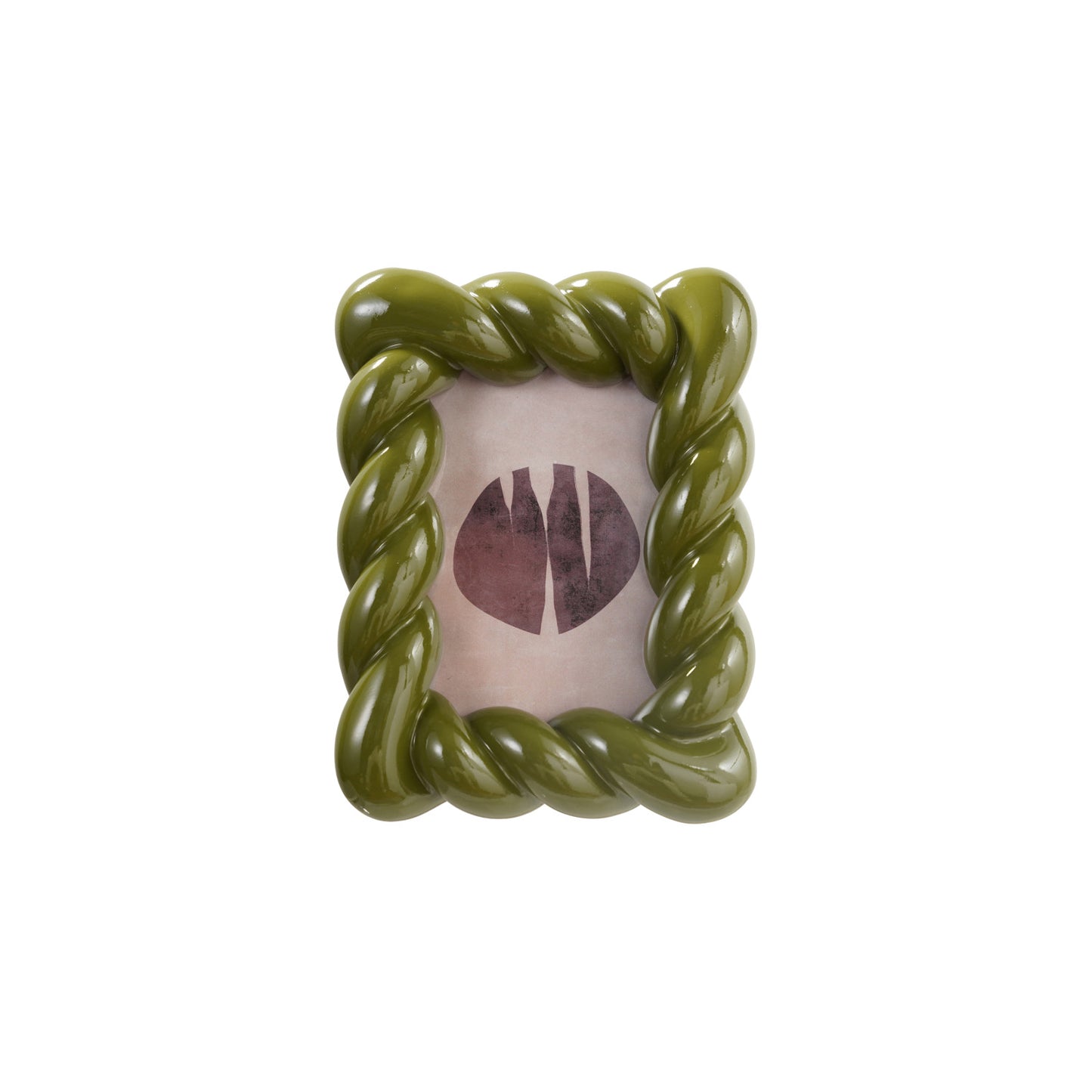 Resin Twisted Photo Frame (Holds 4" x 6" Photo)