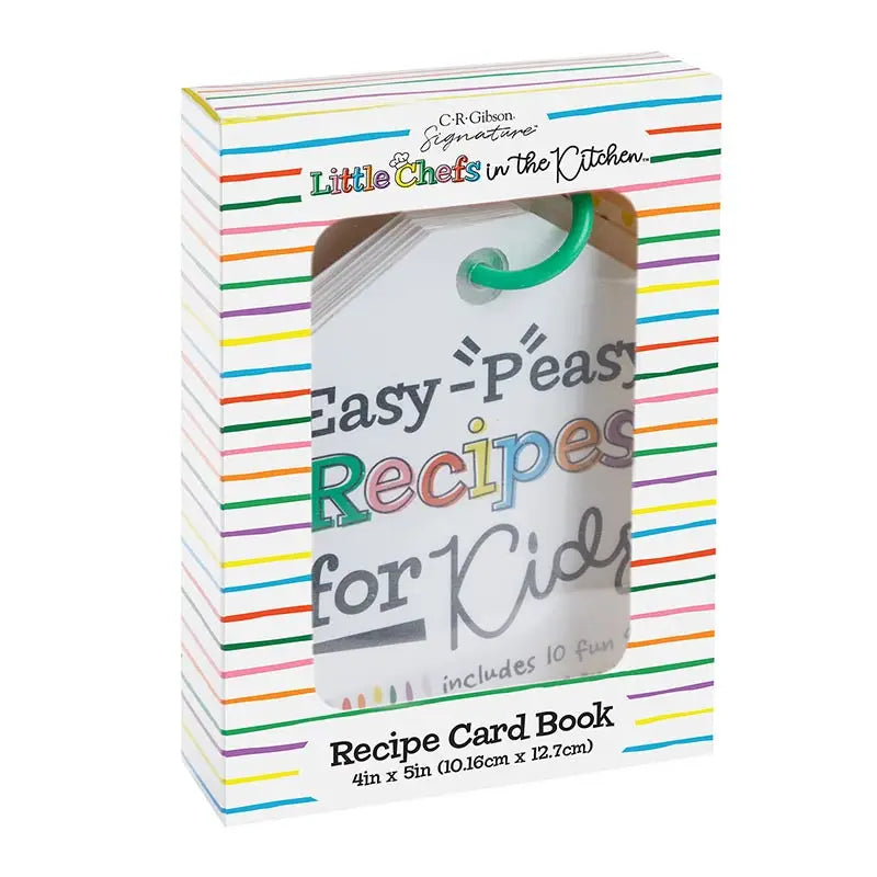Little Chefs in the Kitchen Easy Peasy Recipe Card Ring