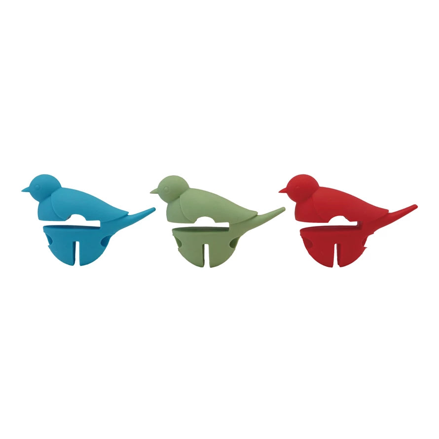 Silicone Bird Shaped Lid/Spoon Holder