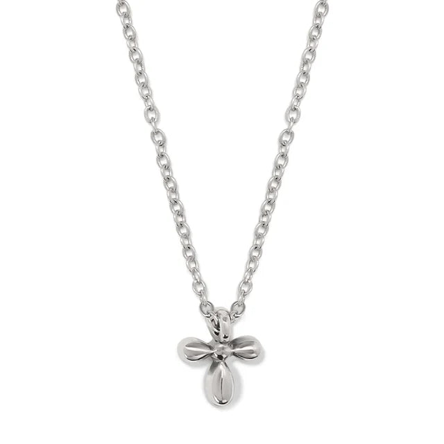 JM7662 Enchanting Cross Silver Necklace