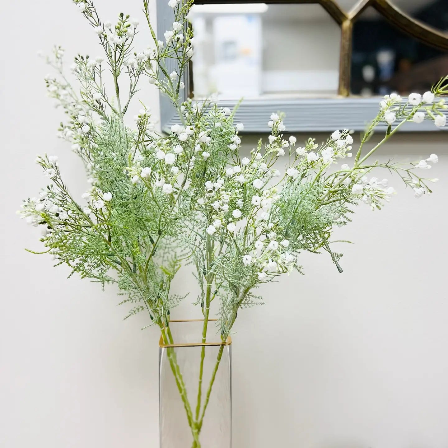 Frosted Soft Touch Baby's Breath Spray