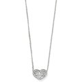 JM7629 Illumina Celeste Heart Pendant Necklace