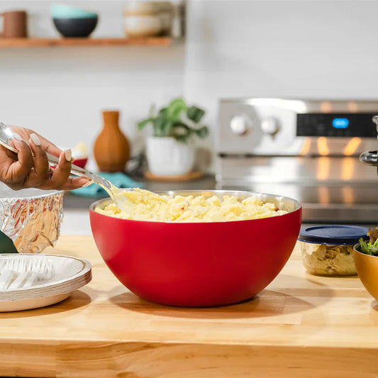 Vacuum Insulated Large Bowl Picnic Party Ready