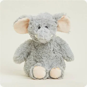 Gray Elephant Warmies Bag Charm