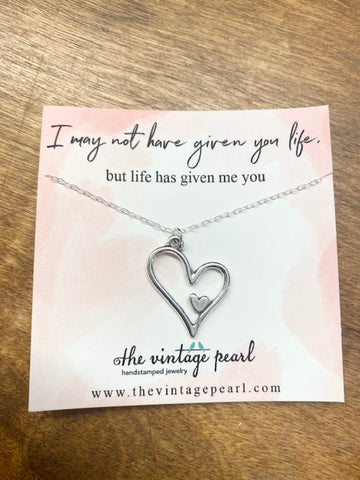 I May Not Have Given You Life But Necklace