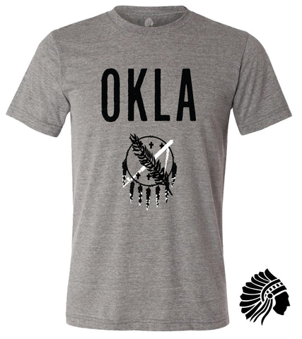 OKLA State Seal - Bella Canvas TriBlend Shirt