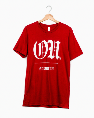 OU Olde Discharge Red Tee
