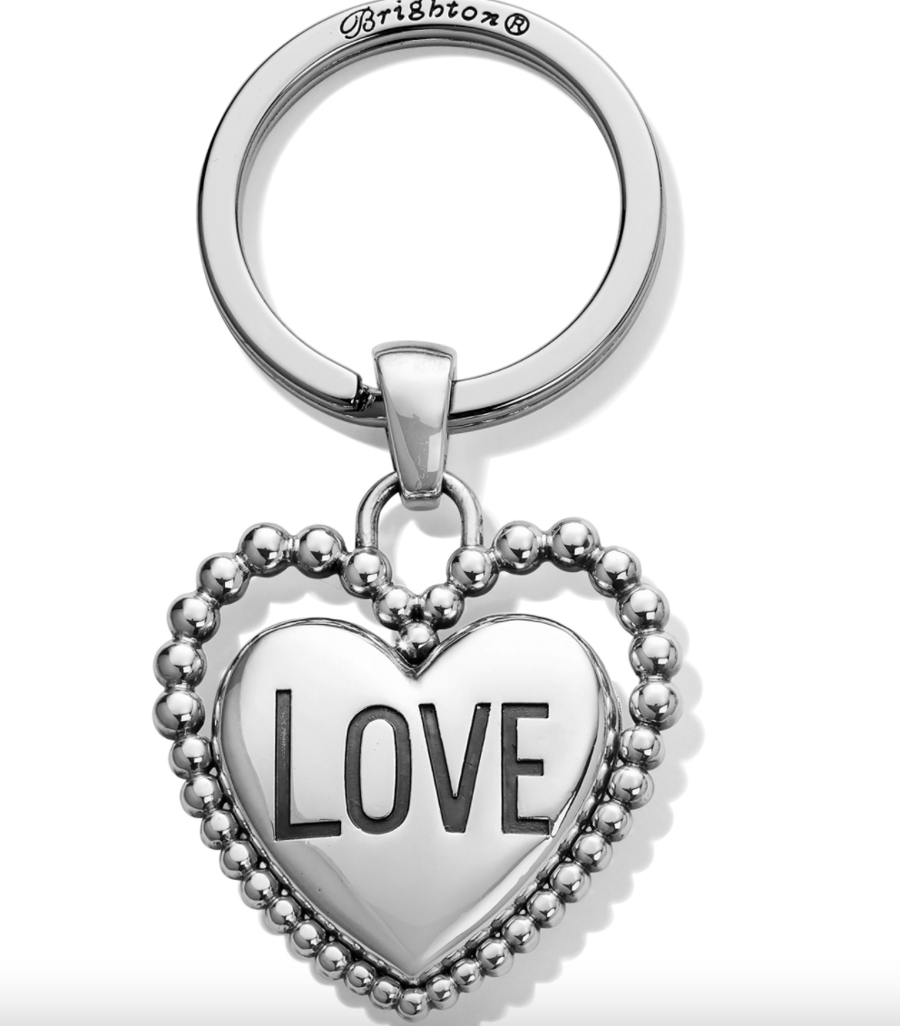 Beaded Love Key Fob E18150*