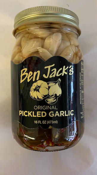 Ben Jack's Pickled Garlic