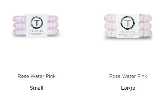 Teleties Rose Water Pink