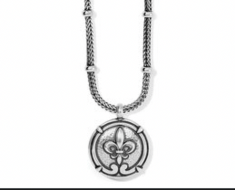 Ferrara Fleur De Lis Small Necklace JM6810*
